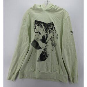 Octobers Very Own OVO Sweatshirt Large Hoodie Owl Graphic Pullover
